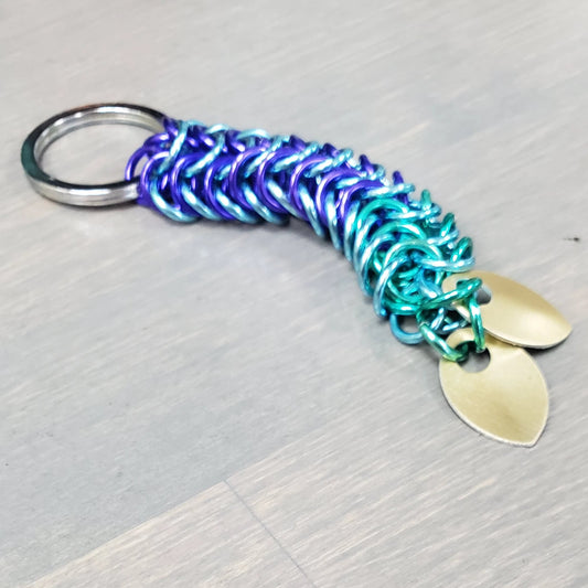 Roundmaille Keychain, Seascape