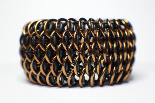 Bronze Color Dragonscale Cuff