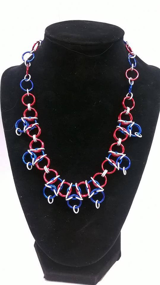 4th of July Necklace